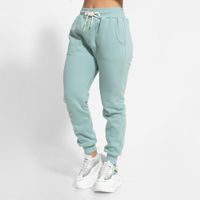 buzo jogger de algodón afranelado para mujer turquesa Arcoi