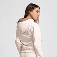conjunto buzo polera y jogger para mujer crema Arcoi