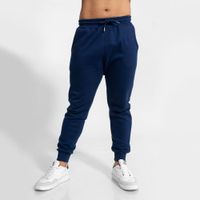 buzo jogger de algodón para hombre azul acero Arcoi