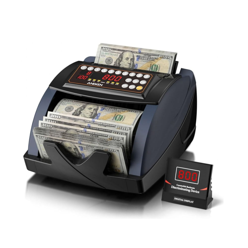 Contador de dinero Aneken para dólares y euros NO SOLES