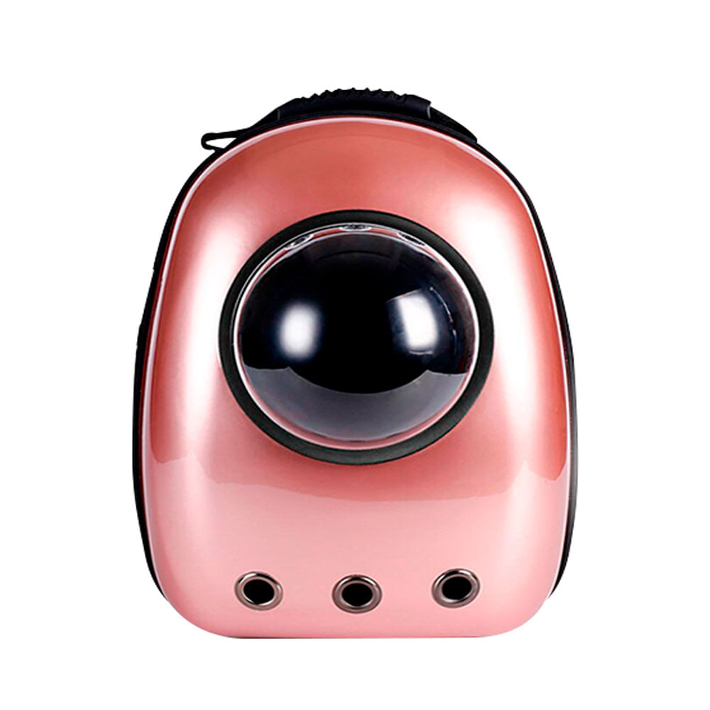Mochila Espacial Para Gatos Y Perros Rosado