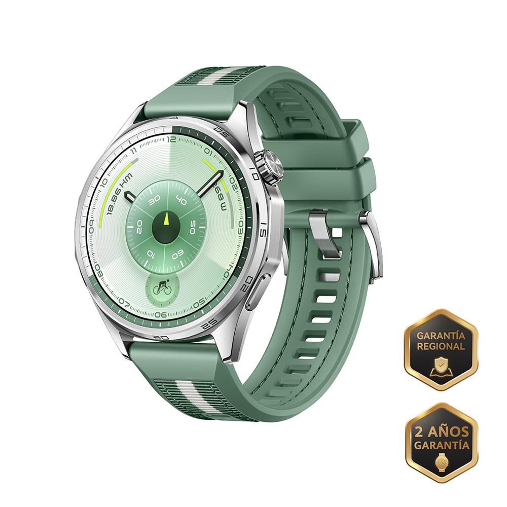 Smartwatch Huawei Watch Gt 6 46mm Verde - Batería hasta 21 días
