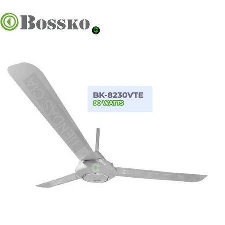 Ventilador de techo BOSSKO BK-8230VTE 90W 3UNIDADES