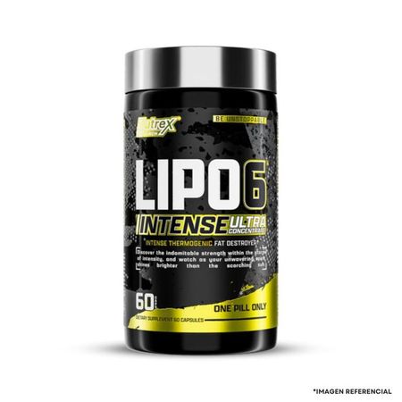 Lipo 6 Black Intense - 60 cápsulas