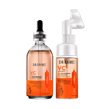 Pre-Base y Limpiador Facial con Vitamina C y Niacinamida Dr Rashel