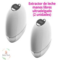 Extractor de Leche Manos Libres Ultradelgado 2 Unidades