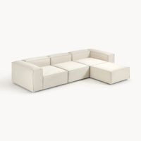 Sofá Premium de lujo Dakota White Beige Rinnovati