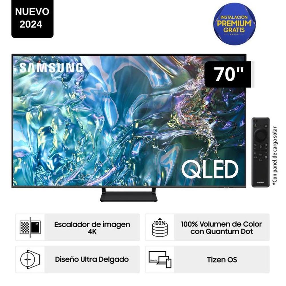 Televisor Samsung QLED Tizen OS Smart Tv 70"" 4K QN70Q65DAGXPE - Nuevo 2024
