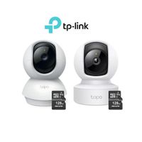 Kit de Cámaras de Seguridad Tapo C210 + Tapo C212 + Micro SD 128 gb - Tplink