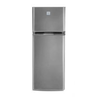Refrigeradora Electrolux Top Mount Frost 138L Gris ERT18G2HNI