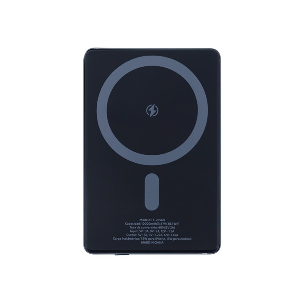 Powerbank TEROS TE-7056D, 10000 mAh, (3,85 V/38.5 Wh)