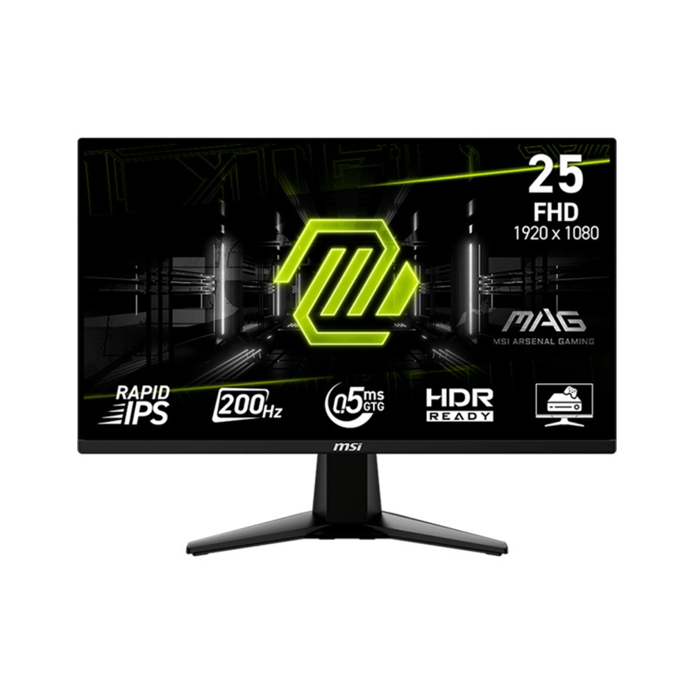 Monitor MSI MAG 255F E20 Plano, 24.5 FHD Rapid IPS (1920x1080)