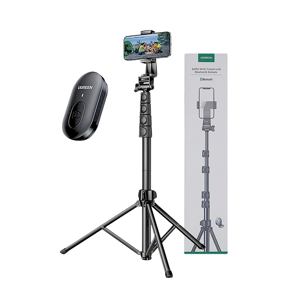 Tripode selfie stick 2 en 1 Bluetooth de 1.8 metros Ugreen LP680