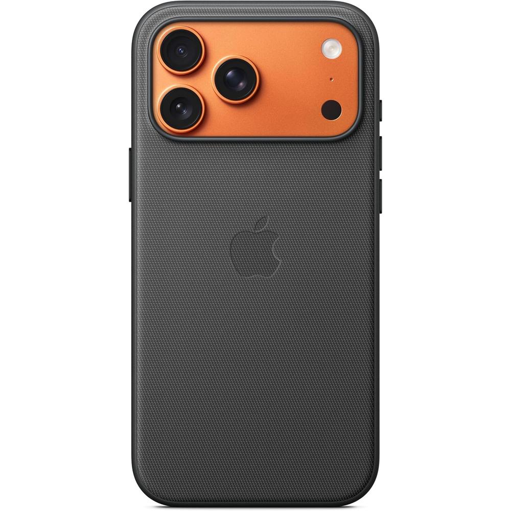 Funda Apple TechWoven con MagSafe para iPhone 17 Pro Max | Negro