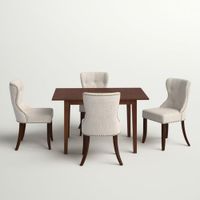 JUEGO DE COMEDOR 4 SILLAS HUGO BLANCO