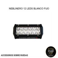 NEBLINERO 12 LEDS BLANCO FIJO