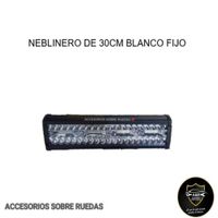 NEBLINERO LED DE 30CM BLANCO FIJO