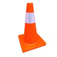 Cono De Seguridad Vial Reflectivo PVC 45 CM