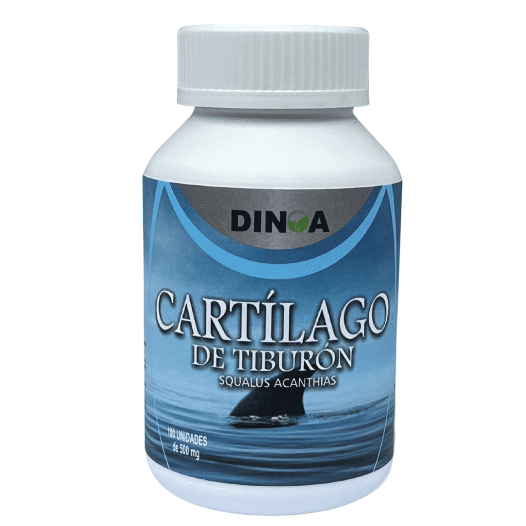 Cartílago de Tiburón Dinoa Cápsulas 100