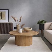 MESA DE CENTRO DIAMANTE MADERA
