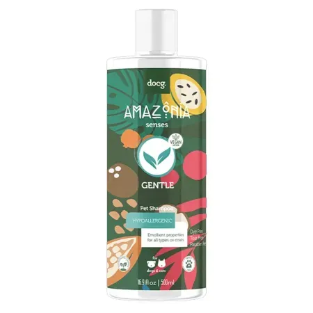 Shampoo para Perros y Gatos Amazonia Senses Suave 500ml