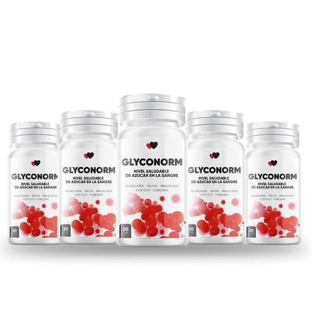GLYCONORM - pack x6 - alivia y controla síntomas de diabetes