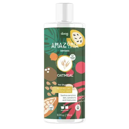 Shampoo para Perros y Gatos Amazonia Senses Avena 500ml