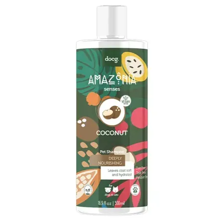 Shampoo para Perros y Gatos Amazonia Senses Coconut 500ml