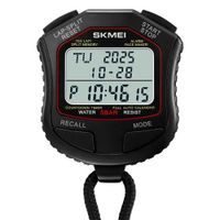 Cronómetro Skmei Digital Timer 100 Memorias Rango 10 hrs Negro 2345