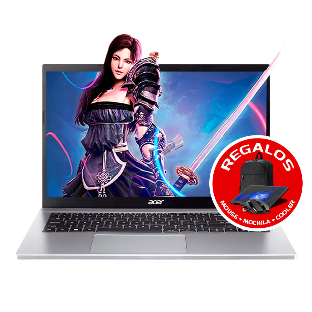 LAPTOP ACER ASPIRE AL1541P-R27P 15.6"" RYZEN 7 5700U 32GB 1TB MI PC LISTA MIPCLISTA