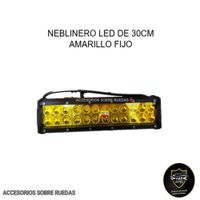 NEBLINERO LED DE 30CM AMARILLO FIJO