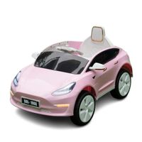 Carro Princess rosado a batería para niñas 12V