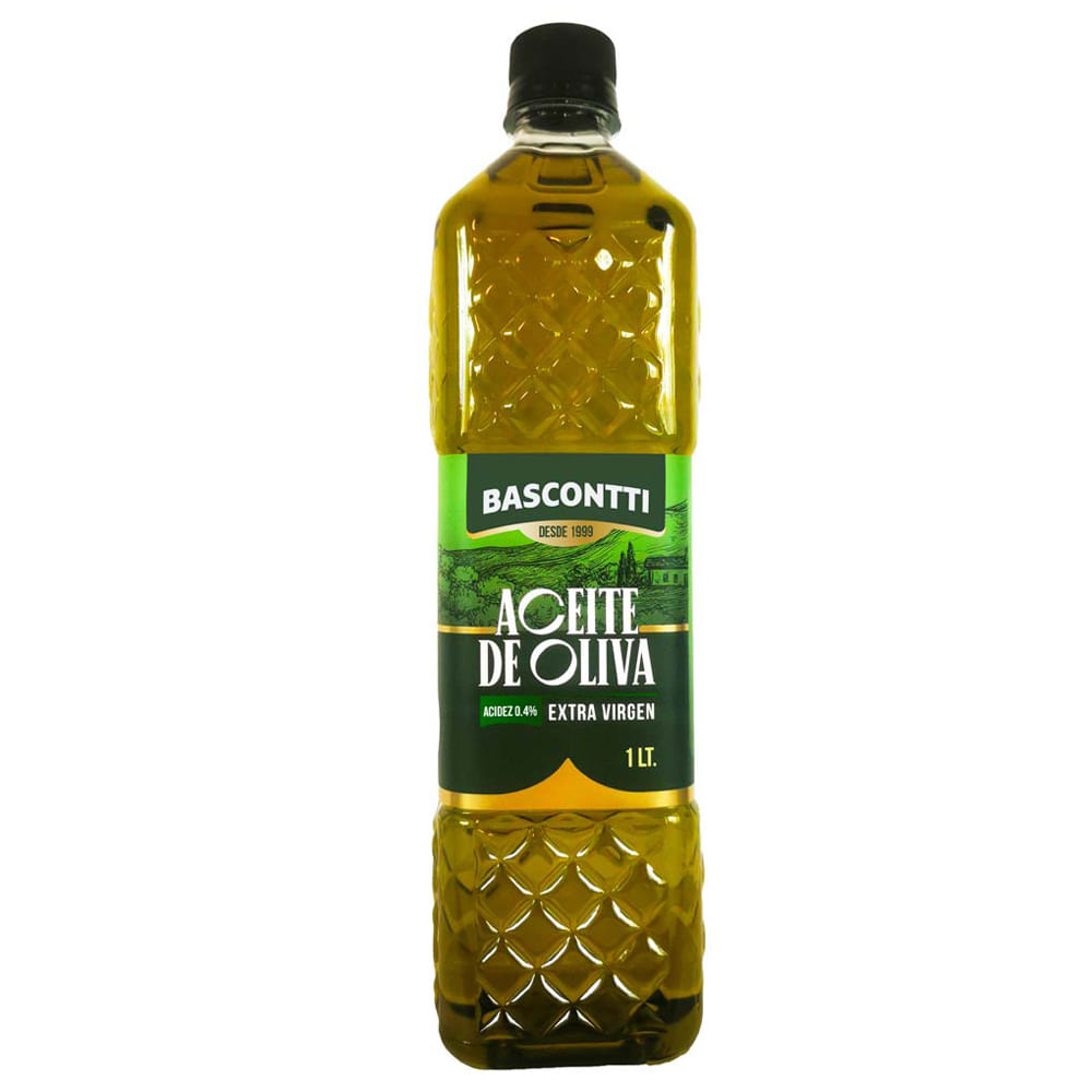 Aceite de Oliva BASCONTTI Extra Virgen Botella 1L
