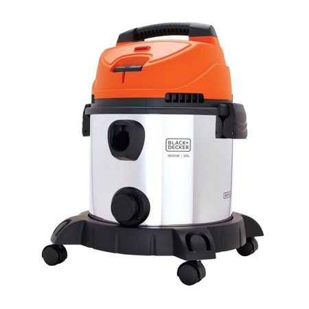 Aspiradora Black & Decker Seco/Húmedo 1600W 10L Modelo BDWDS20B2C en Rojo