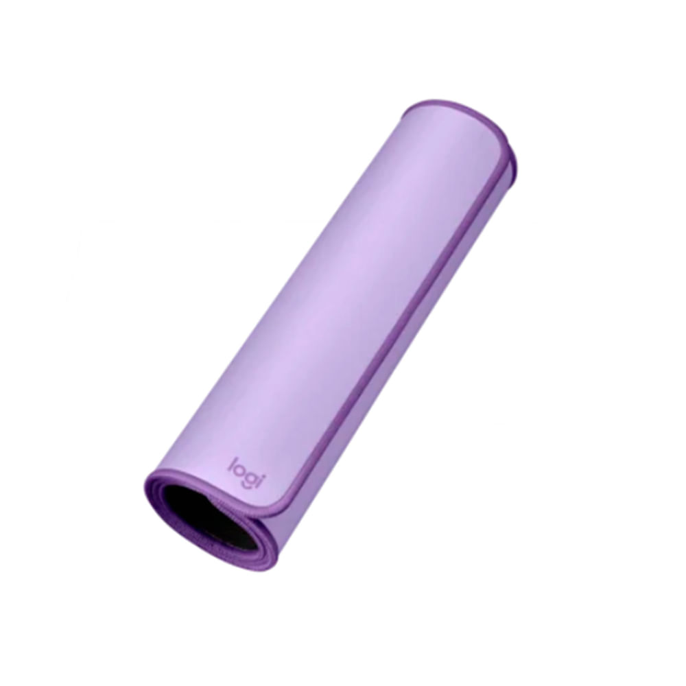 Alfombrilla de Ratón Logitech Deskpad Lavanda 700x300mm - Superficie Amplia y Cómoda