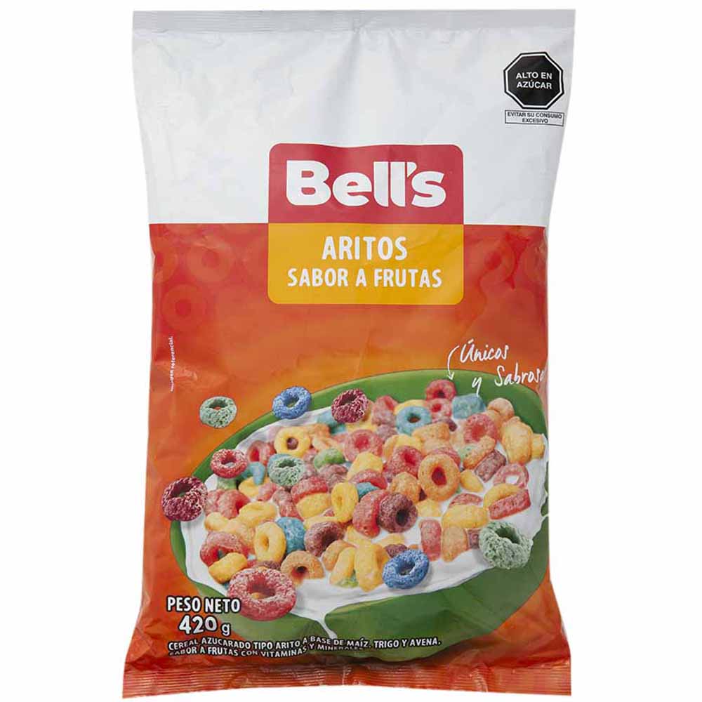 Aritos Frutados BELL'S Bolsa 420g