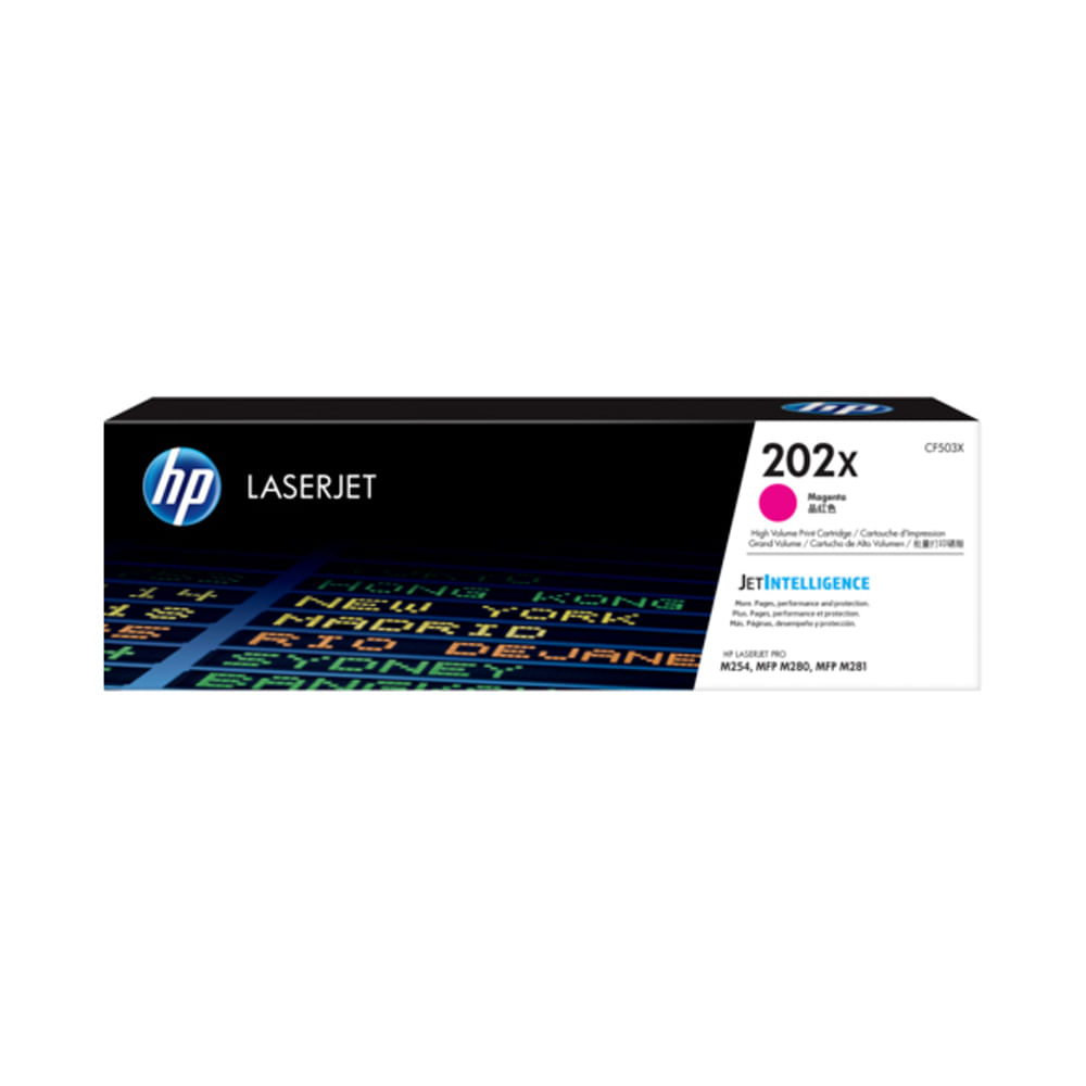 Toner HP CF503X Magenta para LaserJet Pro M254 - 2.5K Páginas de Alto Rendimiento
