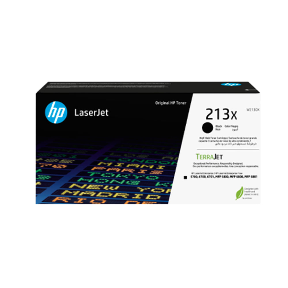 Toner HP W2130X Negro para LaserJet 5800 - Alto Rendimiento, 9,000 Páginas - Impresión de Calidad