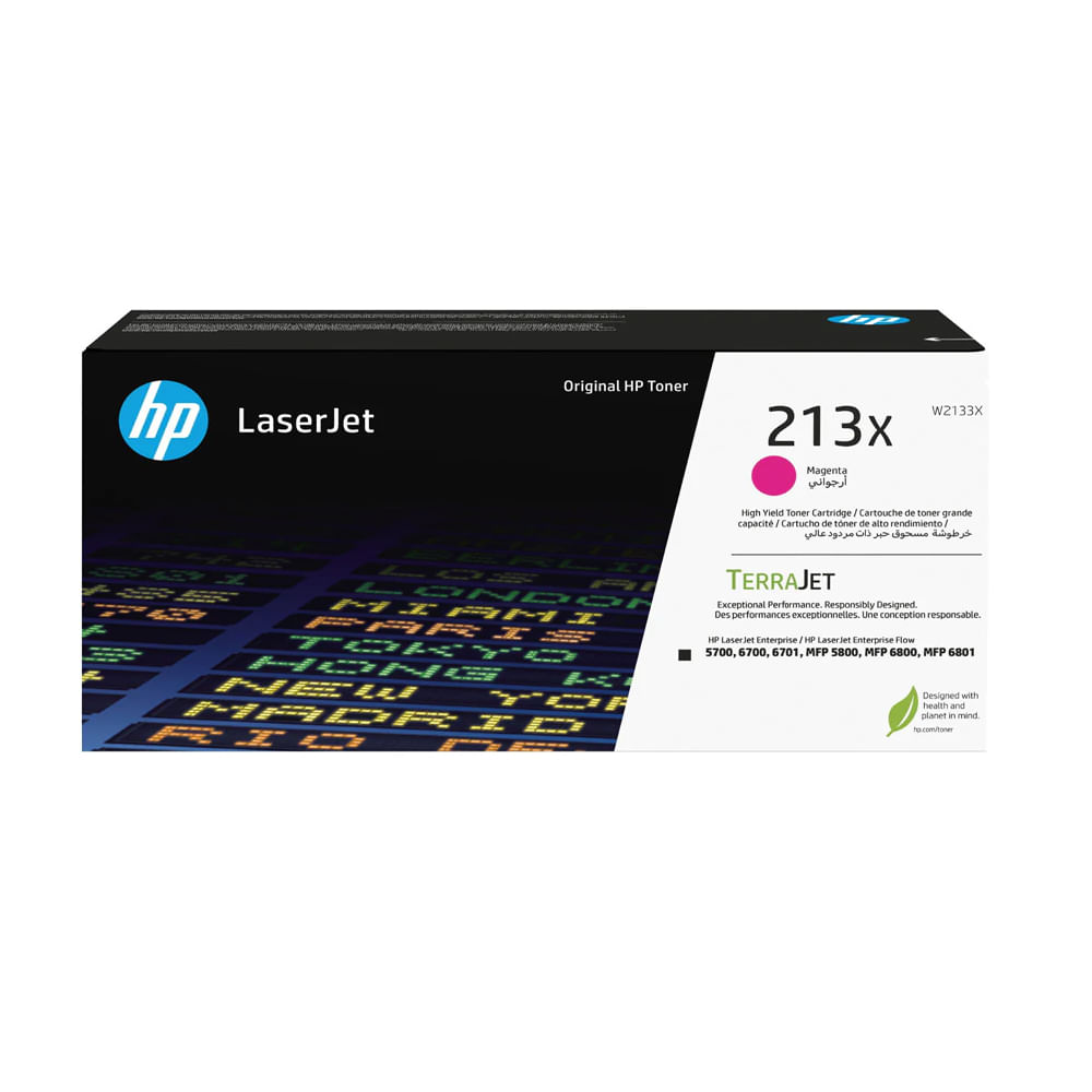 Tóner HP W2133X Magenta para LaserJet 5800 - 6000 Páginas de Alta Capacidad y Rendimiento Premium