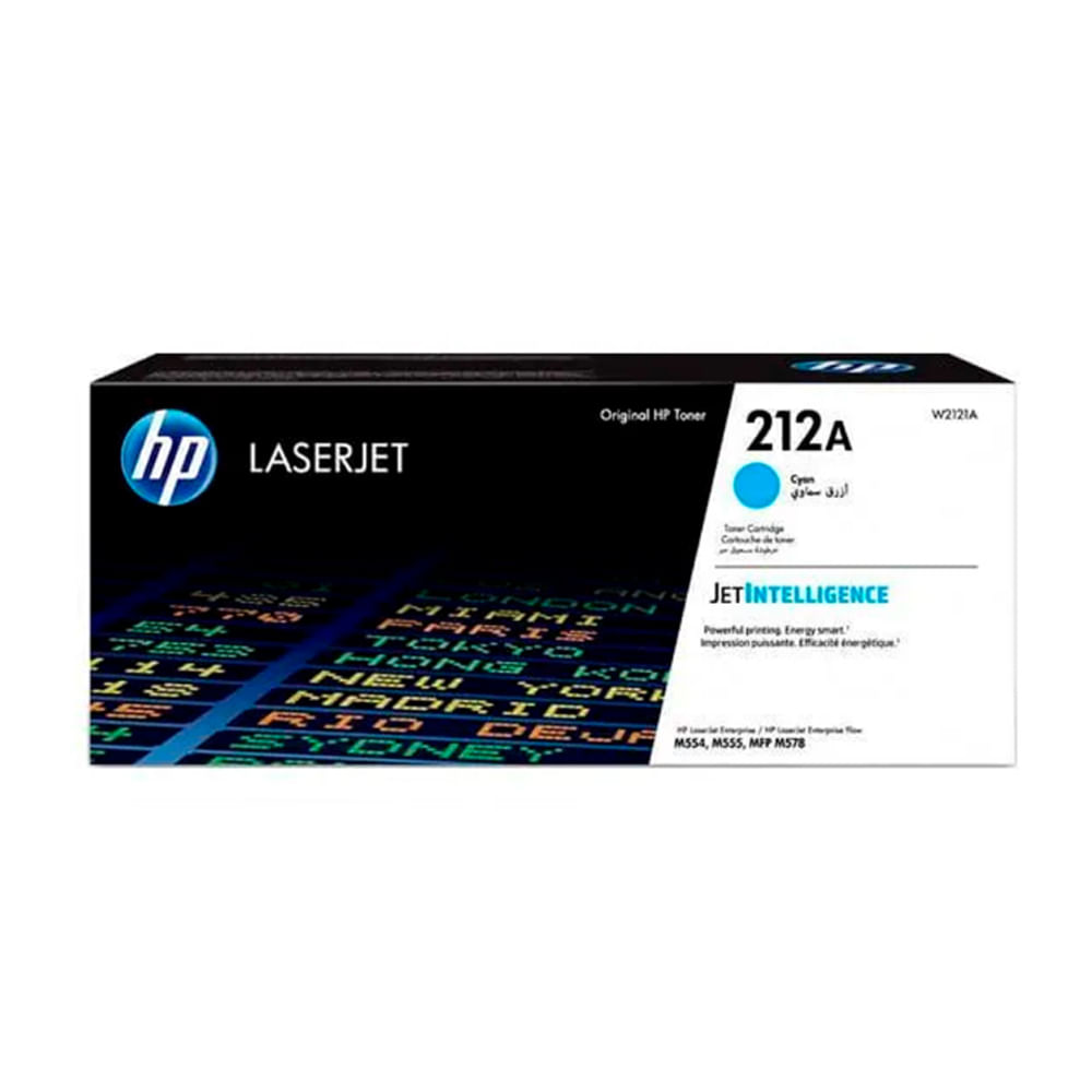 Tóner HP W2121A Cyan para LaserJet M555 - 4,500 Páginas de Calidad Superior