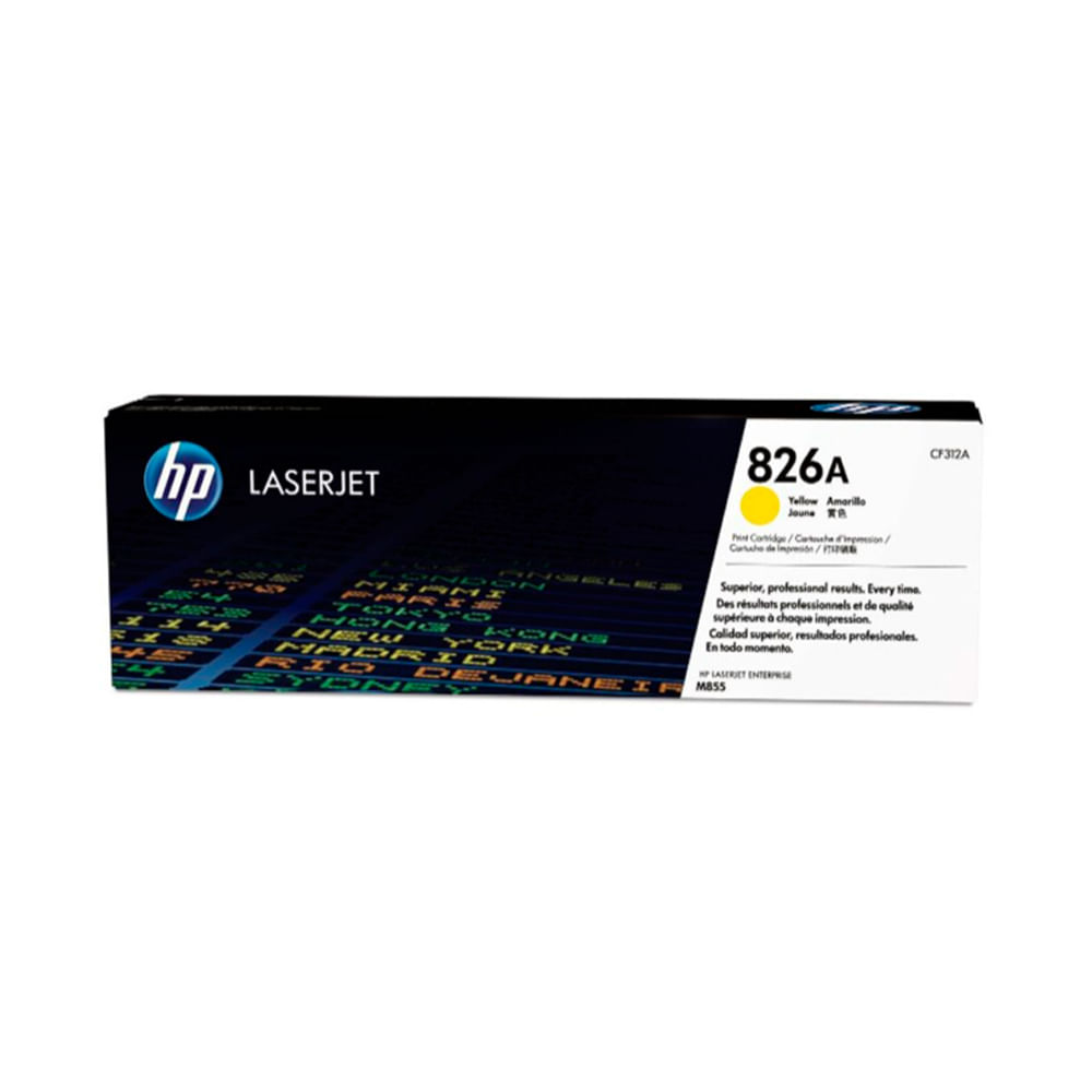 Toner HP CF312A Amarillo para Impresora LaserJet M855DN - Alta Calidad y Rendimiento Superior