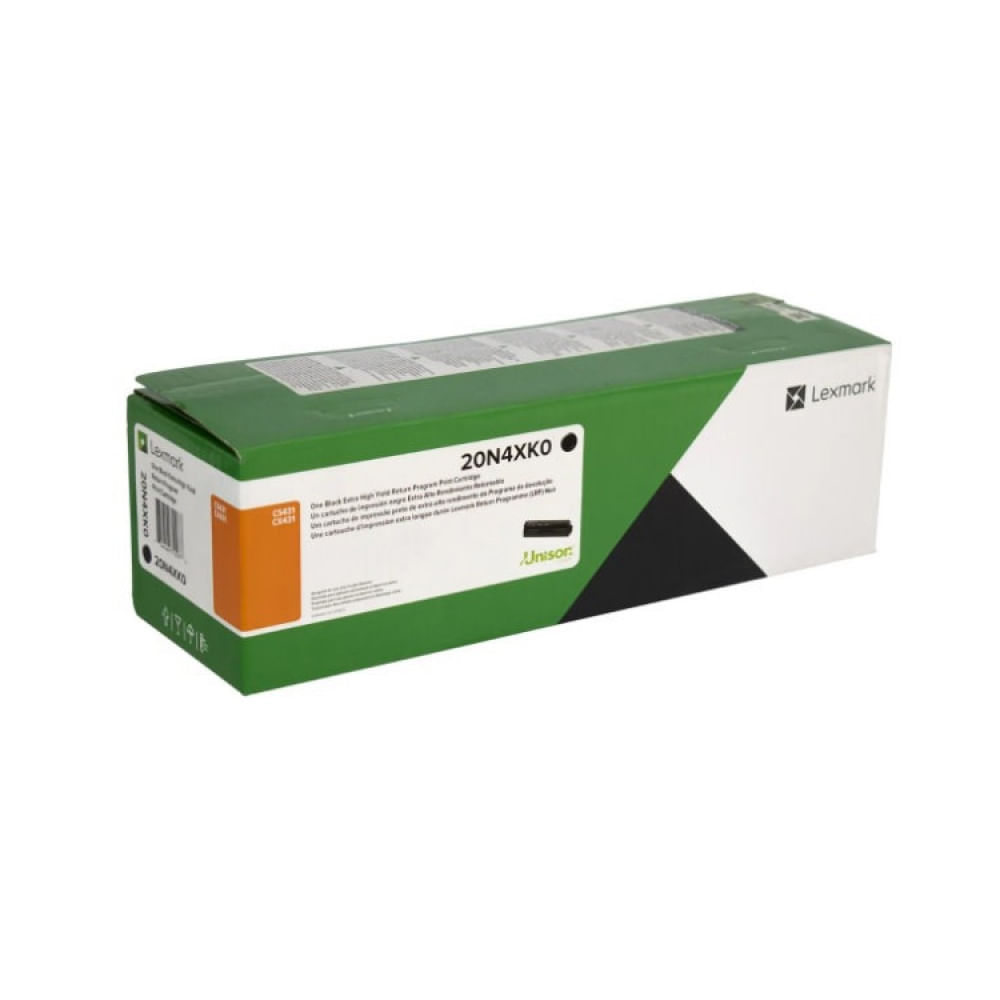 Tóner Lexmark CX431 Negro 6K - Alta Durabilidad para Impresiones de Calidad Profesional