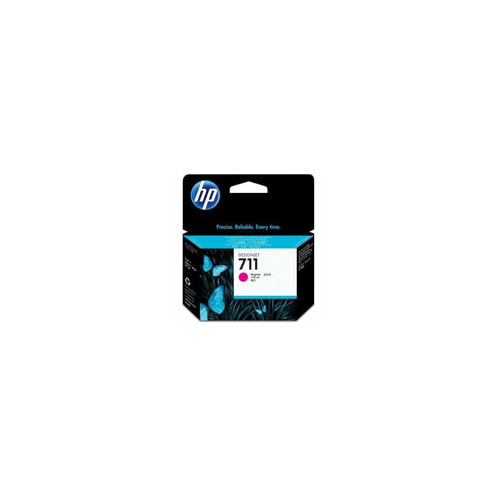 Cartucho de tinta HP 711 Magenta 29 ml para DesignJet - Calidad original y rendimiento superior
