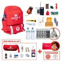 Mochila de emergencia FAMILIAR PLUS (5-6 personas)