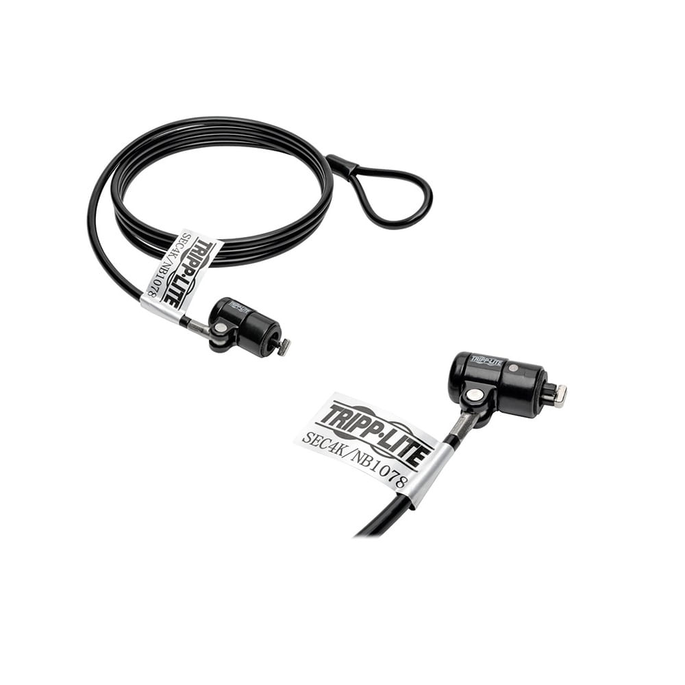 Cable de Seguridad con llave para Laptop Tripp-Lite SEC4K 1.22 m Negro