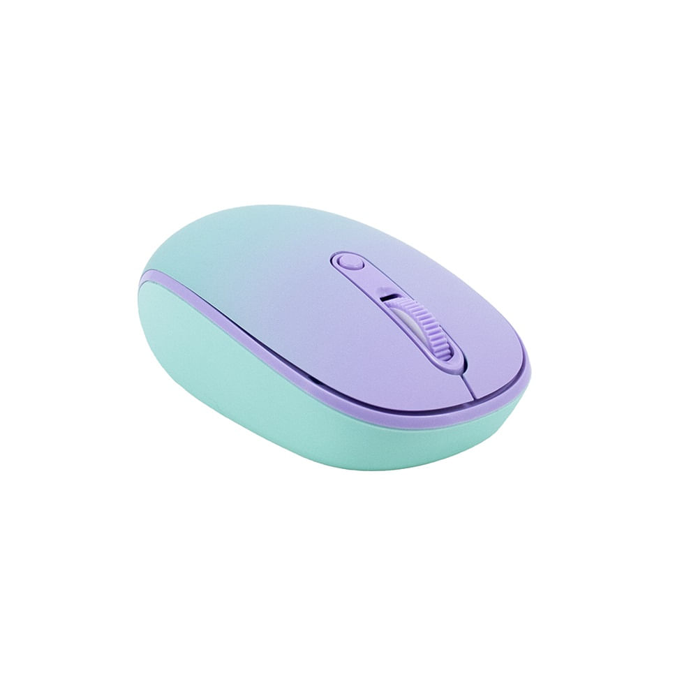 Mouse Inalambrico TEROS TE-1239S 2.4GHz 4 Botones Purple