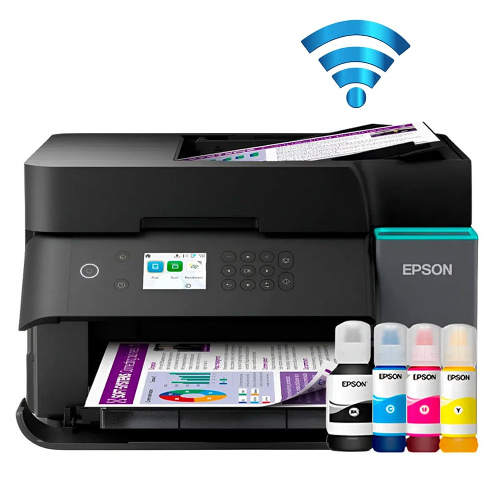 Impresora Epson L6370 Multifunciona Ethernet Wifi Duplex Adf