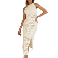 Vestido Minifalda De Tela Por Dentro Material Hilo Tacto 247 Mill-28 Color Hueso