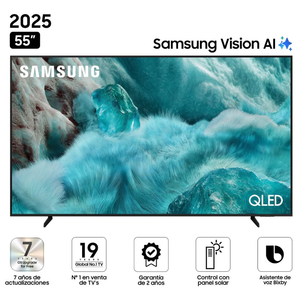 Televisor QLED 55"" SAMSUNG VISION AI QN55Q7FAAGXPE 2025