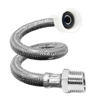 Tubo de Abasto Metusa de Polietileno 1/2' Blanco de 40 cm